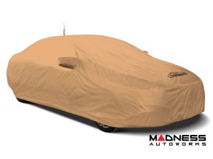 Volkswagen ID. Buzz Custom Fit Vehicle Cover - Stormproof - Tan + Rear Passenger Charger Port Flap